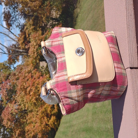 Longaberger Bags Vintage Longaberger Homestead Mini Tote In Plaid